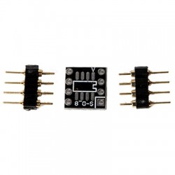 Kit Adaptateur pour AOP 8 Pins 1x SOIC vers 1x DIP