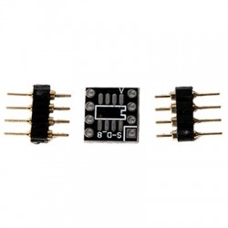 KIT Adapter for AOP 8pin 1xSOIC to 1xDIP