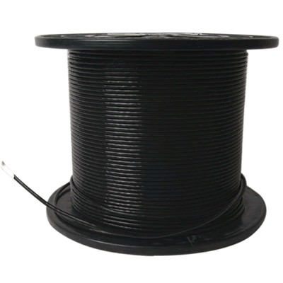 ELECAUDIO FC116TS Multistrand wiring cable Copper / Silver FEP 1.6mm² Black