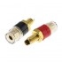 Gold plated Binding posts Ø7mm (Pair)