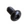 TBHC screws ISO 7380 Black Steel M3x6mm (x10)