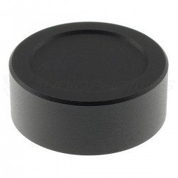 Aluminum Button D Shaft 40mm Ø6mm Black