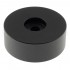 Aluminum Button D Shaft 40mm Ø6mm Black