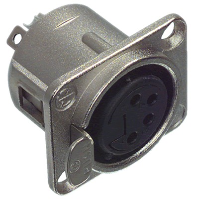 Neutrik NC4FDL1 4-pole female connector