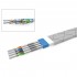 NEOTECH NEET-1008 Câble Ethernet RJ45 Argent UP-OCC 3m