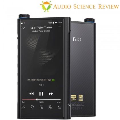 FIIO M15 Digital Audio Player DAP Android Hi-Res 2x AK4499EQ Exynos 7872 XMOS Bluetooth WiFi 32bit 768kHz DSD512