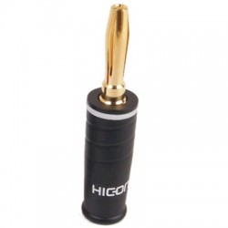 HICON HI-BM07 Banana Plug (White) Ø4.2mm (Unité)