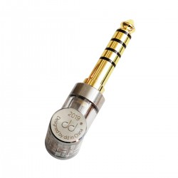 DD DJ44A Adapter Male Jack 6.35mm to Female Balanced Jack 2.5mm Gold Plated