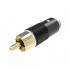 KHADAS Connecteur RCA symétrique Blanc Ø9mm