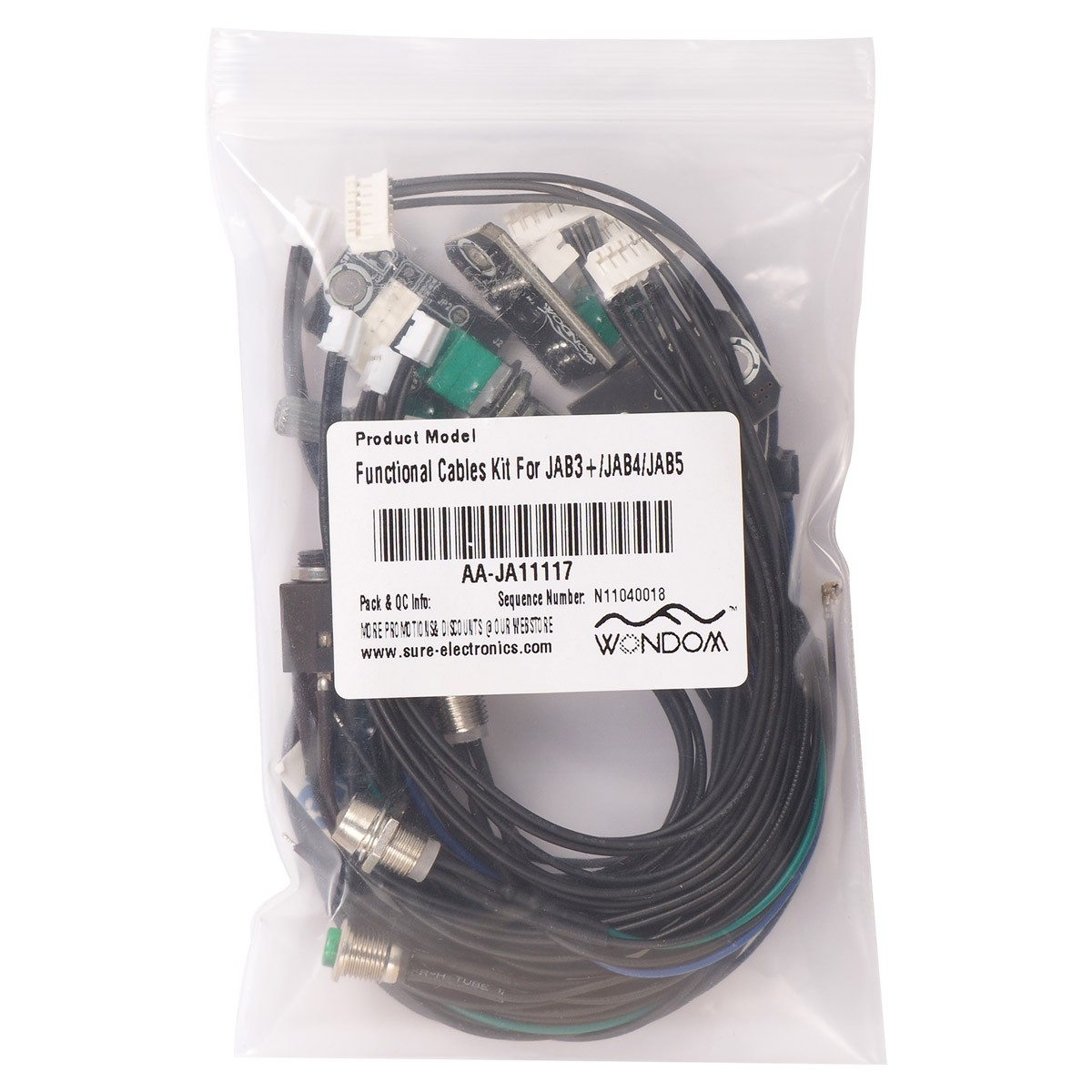 WONDOM AA-JA11117 Functional Cable Package for JAB3+ / JAB4 / JAB5 Boards