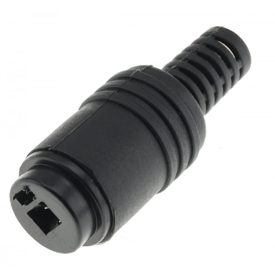 Fiches DIN femelle pour Hautparleurs à souder Ø4mm (La Paire) Audiophonics