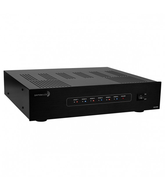 DAYTON AUDIO DAX88 Power Amplifier Zones WiFi 12x80W