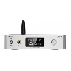 1MII DS600 DAC Double ES9038Q2M 32bit / 784 kHz DSD512 XMOS U208 Bluetooth 5.0 Silver