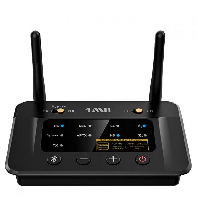 1MII LAVAUDIO B03PRO Receiver Transmitter Bluetooth 5.0 aptX HD CSR8675 ADC  DAC ES9018 - Audiophonics
