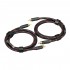 TOPPING TCR2 RCA Cable Male / Male Silver Plated OFC Copper 25cm (The Pair)