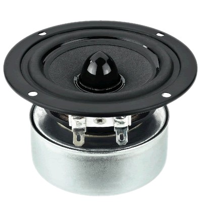 MONACOR SPX-31M Speaker Driver Full Range Paper Shielded 20W 8 Ohm 86dB 110Hz - 20kHz Ø7.7cm