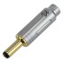 ELECAUDIO DC-2.5G Male Jack DC 5.5/2.5mm Connector Gold Plated