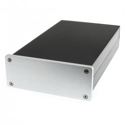 DIY Aluminum Case Silver Front Panel 260x155x60mm