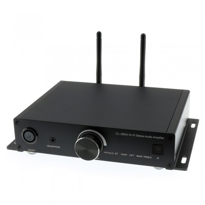 CLOUDYX CL-250W A31 Amplificateur WiFi DLNA AirPlay Bluetooth 5.0 HDMI 2x100W 4 Ohm