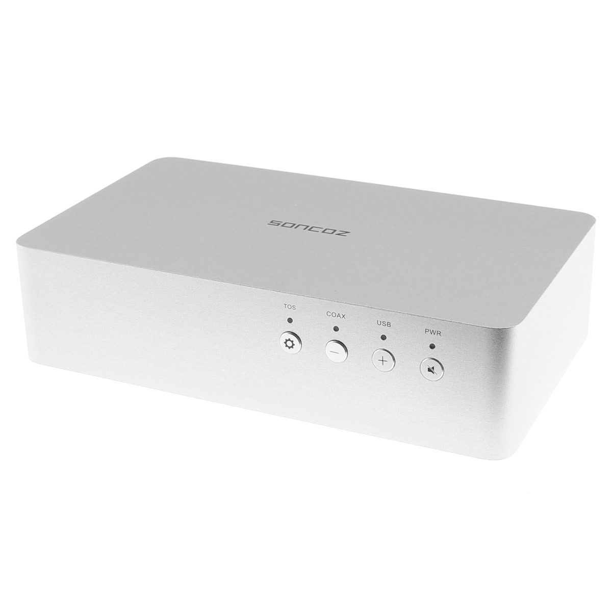 SONCOZ LA-QXD1 DAC Balanced ES9038Q2M 32bit 768kHz / DSD512 XMOS Silver