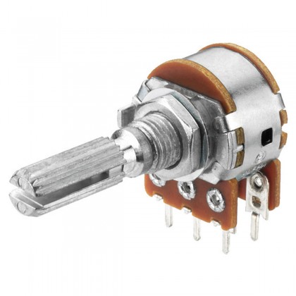 Potentiomètre Stéréo VRA-100S10 10k ohm