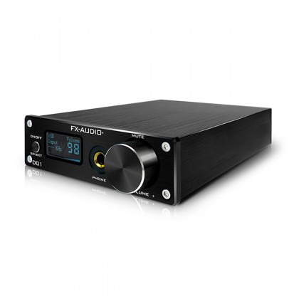 FX-AUDIO D01 DAC Amplificateur Casque Bluetooth 5.0 ES9038Q2M TPA6120A2 XMOS CSR8675 32bit 768kHz DSD512