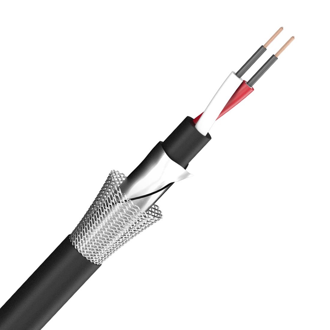 SOMMERCABLE CARBOKAB 225 Câble AES/EBU 110 Ohm OFC 2x0.25mm² Ø7.6mm