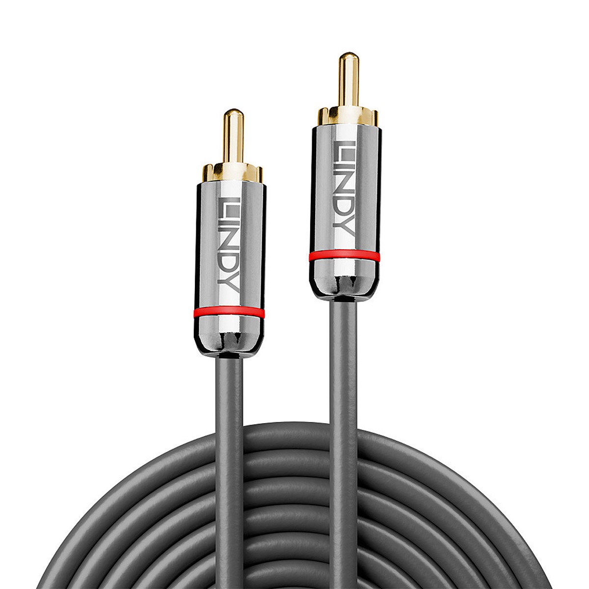 LINDY CROMO LINE Câble Numérique Coaxial SPDIF Cuivre Plaqué Or 1m