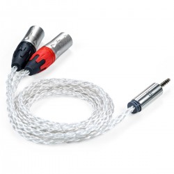 IFI AUDIO Câble Symétrique Jack 4.4mm Mâle vers 2x XLR Mâles 1m