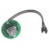 Rotary Digital Encoder 24 Steps Push Button Serrated Axis Soldered