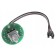 Rotary Digital Encoder 24 Steps Push Button Serrated Axis Soldered