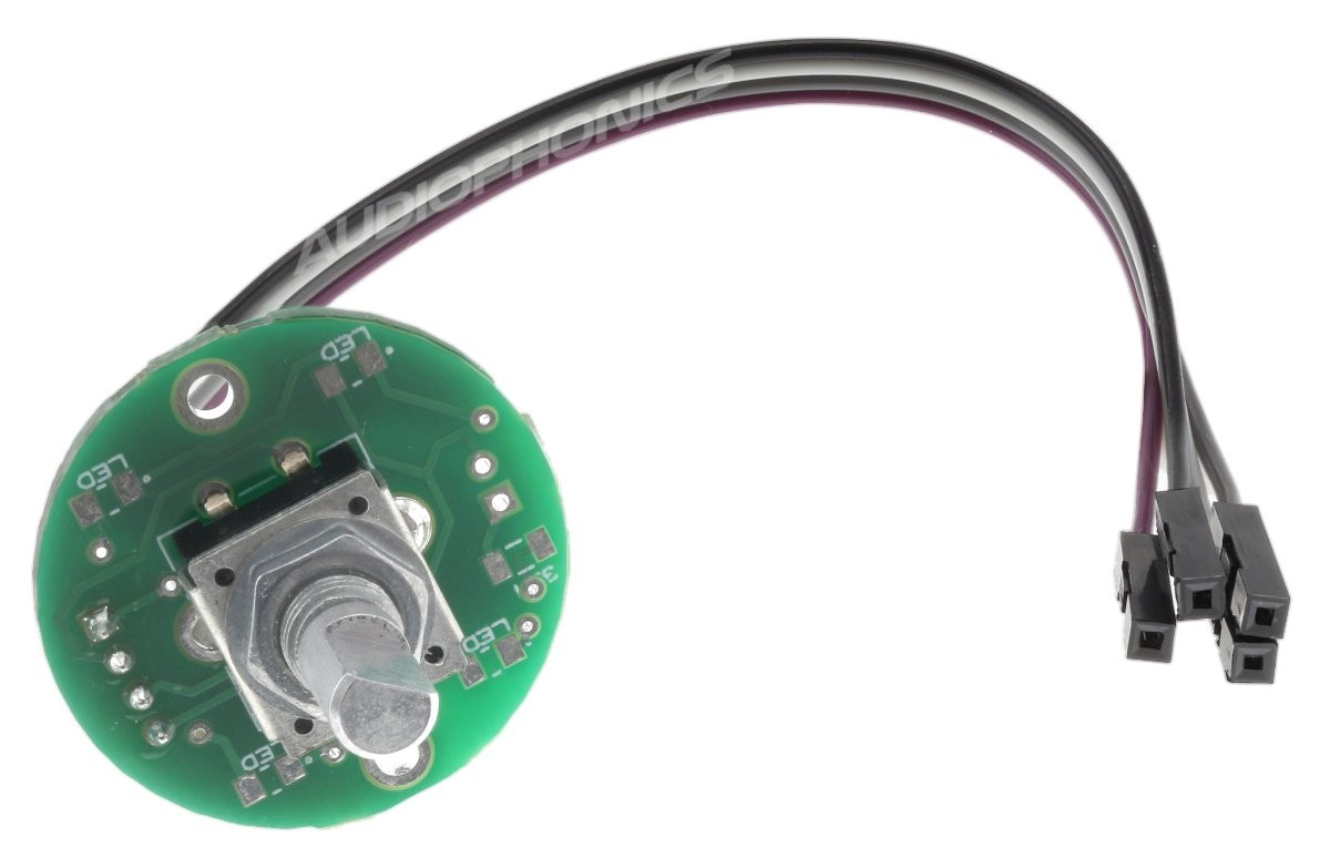 Rotary Digital Encoder 24 Steps Push Button Flat Axis Soldered