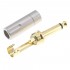 Jack 6.35mm Mono Connector Gold Plated Ø8mm