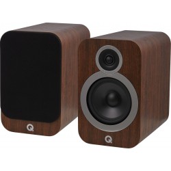 Q ACOUSTICS 3030i Bookshelf Speaker 2 Way 88dB 46Hz - 30kHz Walnut (Pair)