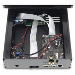 RaspTouch Digital AK4118 Lecteur réseau tactile SPDIF I2S HDMI LVDS Pi4 384kHz DOP128