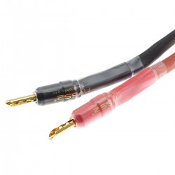 Speaker Cables Banana Copper Gold Plated Canare 4S12F 3m (Pair)