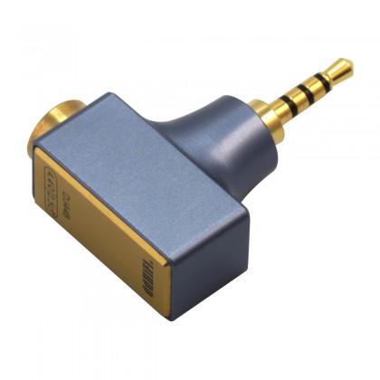 DD DJ44B MKII Female Jack 4.4mm to Male Jack 2.5mm Balanced Adapter Gold Plated