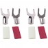 FURUTECH FP-203 (R) Rhodium plated fork Ø4mm (Set x4)