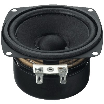 MONACOR SP-8/4SQS Speaker Driver Full Range Shielded Universal 10W 4 Ohm