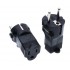 Adaptateur secteur US NEMA 5-15P vers SCHUKO FR