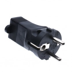 Adaptateur secteur US NEMA 5-15P vers SCHUKO FR