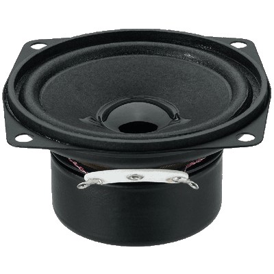 MONACOR SP-7/4SQS Speaker Driver Full Range Shielded Universal 4W 4 Ohm