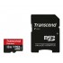 TRANSCEND Memory Card Micro SDHC Class 10 32Gb + Adapter