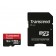 TRANSCEND Memory Card Micro SDHC Class 10 16Gb + Adapter