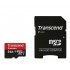 TRANSCEND Memory Card Micro SDHC Class 10 64Gb + Adapter