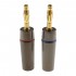 EIZZ EZ-505 Banana Plugs 24K Gold Plated Copper Ø7mm (Pair)