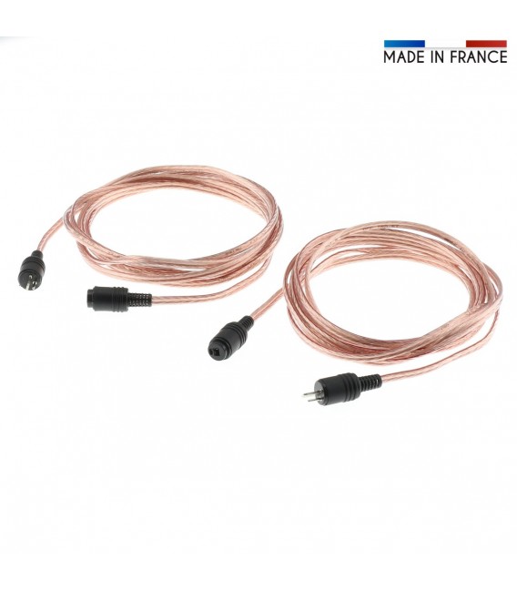 Bang & Olufsen Speaker Cables - 4 Meter Pair With 2-Pin DIN Connectors - New