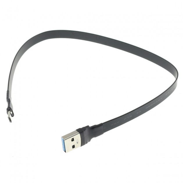 Câble Usb 2.0 A Vers Mini B De 15 Cm - M/m - Cordon Usb A Vers Usb