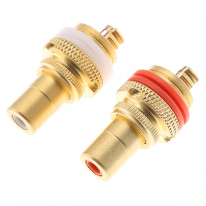 RCA Plugs Gold Plated (Pair)