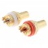 RCA Plugs Gold Plated (Pair)